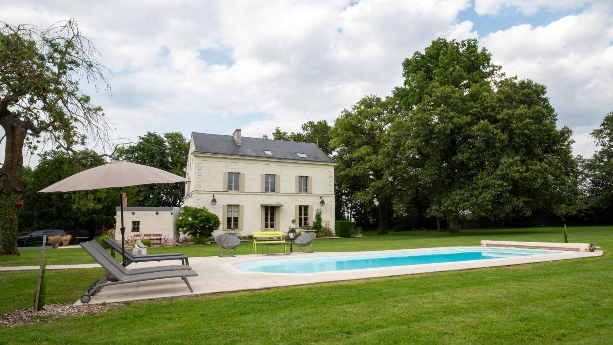 La Gironnerie Bed and Breakfast Loche-sur-Indrois Eksteriør billede